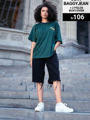 Jort Rasgado  + 2 Polos Boxy / over