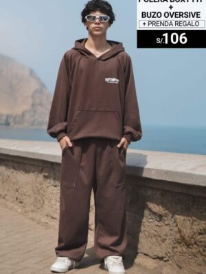 Pack: Buzos Oversive + Polera Boxy Fit III