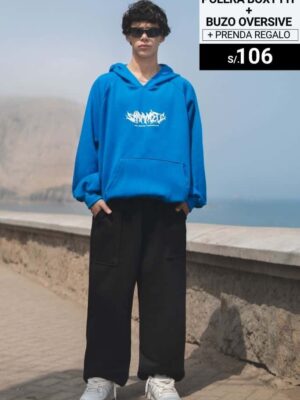 Pack: Buzos Oversive + Polera Boxy Fit VI
