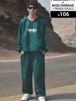 Pack: Buzos Oversive + Polera Boxy Fit IIV