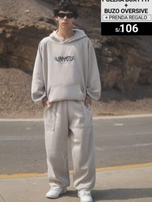 Pack: Buzos Oversive + Polera Boxy Fit II